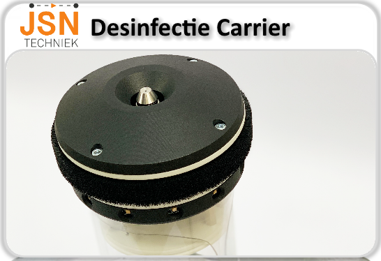 desinfentie carrier button